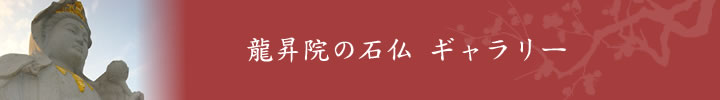 龍昇院の石仏 ギャラリー
